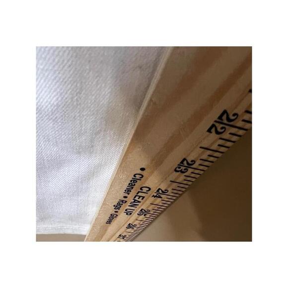 Eileen Fisher White Straight Leg Five-Pocket Denim Pants Medium - Picture 6 of 7